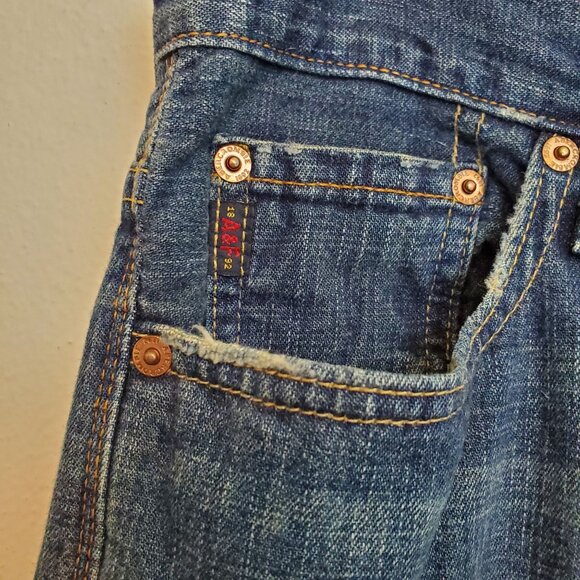 Vintage men's Abercrombie & Fitch boot cut button fly jeans - Picture 10 of 16